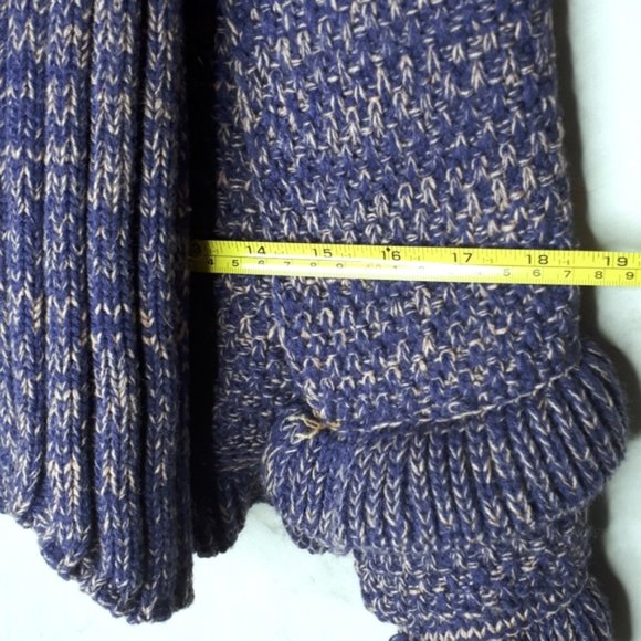 Mermaid Tail Knit Blanket Purple - Picture 6 of 7